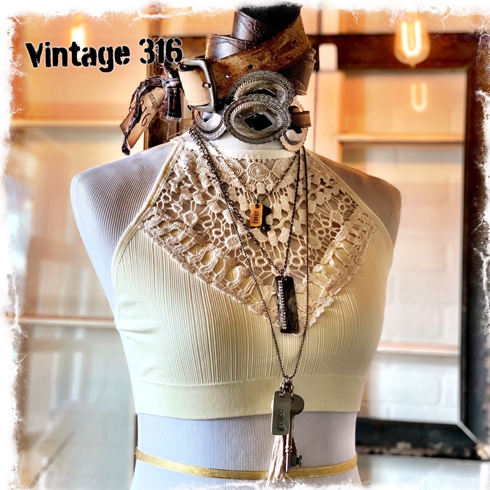 LAST ONE - Annie - High Neck Bralette
